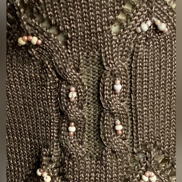 JBM Mod Line, Beaded Cardigan Sweater - Picture 4 of 7